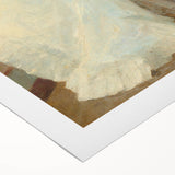 Art deco poster featuring a geometric pattern in black and gold on canvas, ideal for dining room wall art.