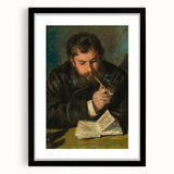 Colorful abstract art print featuring vibrant, textured swirls on a large canvas, ideal for living room decor.