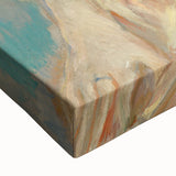 Large art, black and white landscape painting on canvas, depicting a serene tree-lined road, ideal for bedroom wall decor.