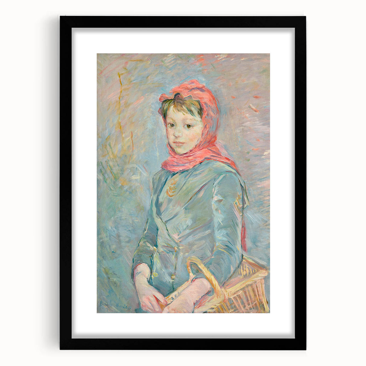 Extra large, abstract art print with a vibrant, textured mix of colors on canvas, ideal for living room decor.