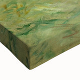 Large art print of a serene landscape in black and white tones on canvas, ideal for bedroom wall decor.