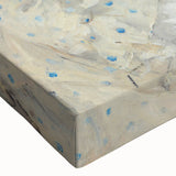 Large black and white landscape art painting on canvas, featuring a serene mountain scene, ideal for bedroom wall decor.