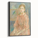 Black and white landscape art painting on canvas, featuring a tranquil forest scene, suitable for bedroom wall decor.