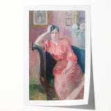 Extra large canvas featuring a floral art design in pastel shades, ideal for dining room or bathroom wall decor.