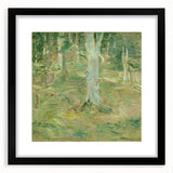 Extra large abstract art print with vibrant, colorful textures on canvas, ideal for living room decor.