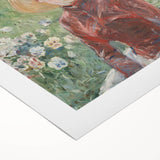 Art deco poster featuring a geometric pattern in muted gold and black tones on acrylic print.