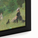 Extra large black wall art featuring a textured, colorful abstract design on canvas.