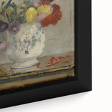 Extra large black wall art featuring colorful, textured abstract design on canvas, suitable for living room decor.