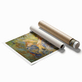 Extra large floral art on canvas, featuring soft pastel shades, ideal for classy bathroom or large living room decor.