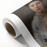 Art deco poster featuring a geometric pattern in pastel shades on canvas, ideal for nursery wall art.