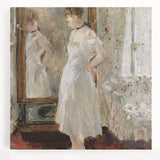 Large black and white abstract art on canvas, featuring swirling patterns, ideal for kitchen wall art or bedroom ambiance.