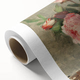 Art Deco poster featuring a stylized stork in pastel shades, ideal for nursery wall art.