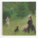 Large black and white acrylic print of assorted kitchen utensils, ideal for kitchen wall art.