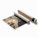 Extra large floral art on canvas, featuring soft pastel shades, ideal for classy bathroom or large living room decor.