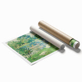 Extra large floral art on canvas, featuring soft pastel shades, ideal for classy bathroom or large living room wall decor.
