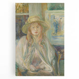 Large black and white abstract canvas art, ideal for kitchen wall decor.