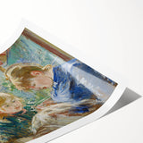 Extra large wall art featuring line art flowers in black on a white canvas, ideal for large living room decor.