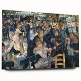 Large abstract wall art in vibrant blue and gold tones on canvas, ideal for bedroom or dining room decor.