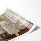 Extra large wall art featuring line art flowers in black on white canvas, ideal for large living room wall decor.