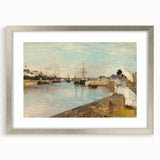 Textured abstract art print in muted earth tones on canvas, suitable for bedroom wall decor.