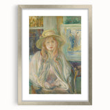 Textured art print featuring abstract swirls in muted gray and blue tones on canvas, ideal for bedroom art.