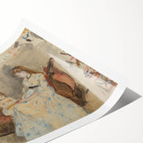 Extra large wall art featuring line art flowers in black on a white canvas, suitable for large living room spaces.