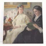 Black and white abstract acrylic print on canvas, featuring fluid shapes, ideal for kitchen wall art or bedroom ambiance.