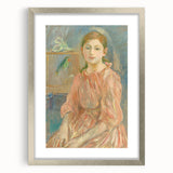 Textured abstract art print in muted earth tones on canvas, suitable for enhancing a bedroom's ambiance.