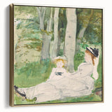 Landscape painting of a serene lake in muted black and gray tones, presented as a framed poster, ideal for bedroom wall art.