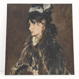 Large black and white acrylic print of a bustling cityscape, ideal for kitchen wall art.