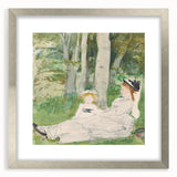 Textured abstract art print in muted earth tones on canvas, ideal for modern bedroom ambiance.