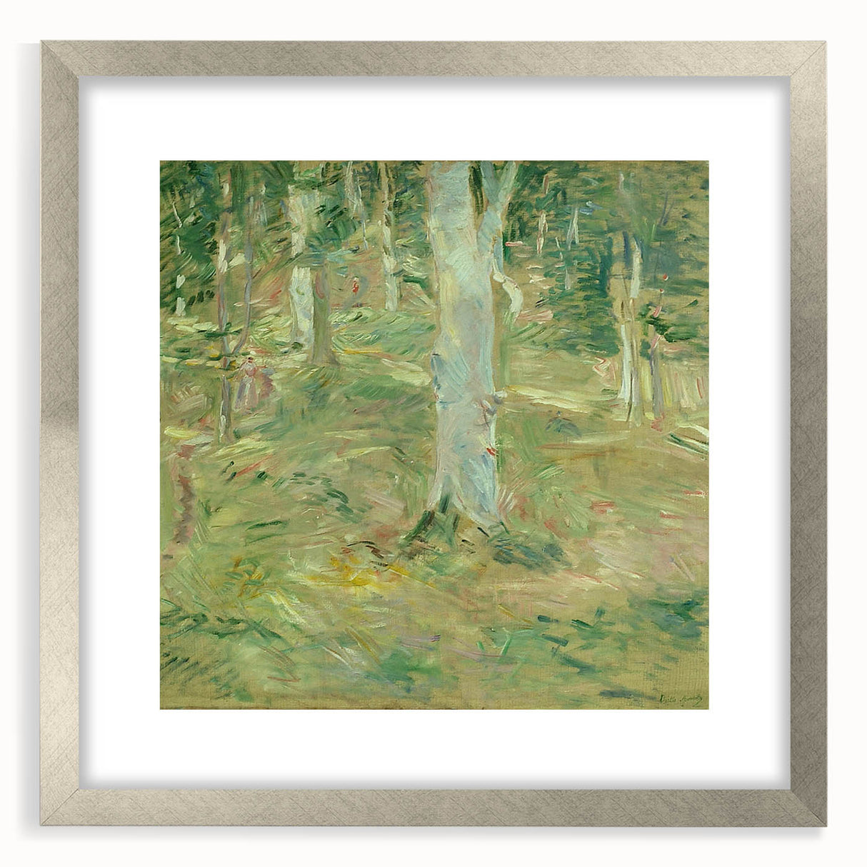 Textured abstract art print in muted earth tones on canvas, suitable for enhancing bedroom ambiance.