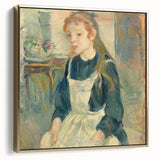 Landscape painting in vintage poster style on black background, ideal for bedroom wall art.