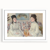 Abstract art print featuring swirling blue and white patterns on canvas, suitable for modern dining room decor.