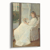 Landscape art painting featuring a vintage-style black wall art with colorful accents on a framed poster.