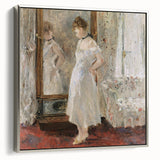 Landscape art painting featuring a vintage poster style with vibrant colors on a black background.