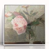 Art deco poster featuring a geometric pattern in pastel shades on canvas, ideal for nursery wall art.