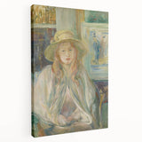 Large abstract canvas art in vibrant red and orange tones, ideal for kitchen wall decor.