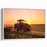 Vintage poster art featuring a large, colorful abstract design on black background, printed on extra large canvas.