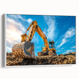 Vintage poster art featuring a colorful abstract design on black background, ideal for extra large wall art in a living room.