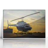 Art deco poster featuring a streamlined geometric design in gold and black tones on canvas.