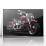 Art deco poster featuring a stylized vintage car in monochrome shades, ideal for nursery wall art.