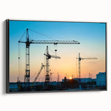 Black and white vintage poster art of a classic car, printed on canvas, suitable for bedroom wall decor.