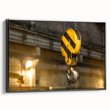 Black and white vintage poster art of a mountainous landscape on rolled canvas, ideal for bedroom decor.