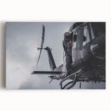 Black and white photo of vintage cars on canvas, ideal for kitchen wall art.