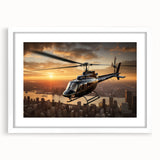 Abstract art print featuring swirling blue and white patterns on canvas, suitable for dining room decor.