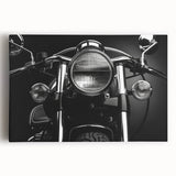 Large black and white acrylic print of assorted kitchen utensils, ideal for kitchen wall art.