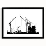 Extra large abstract art print featuring vibrant, colorful textures on canvas, ideal for living room decor.