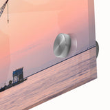 Large abstract wall art in mid-century modernist style, featuring soft earth tones, ideal for dining room ambiance.