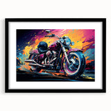 Extra large abstract art print featuring vibrant, textured swirls of color on canvas, ideal for living room decor.